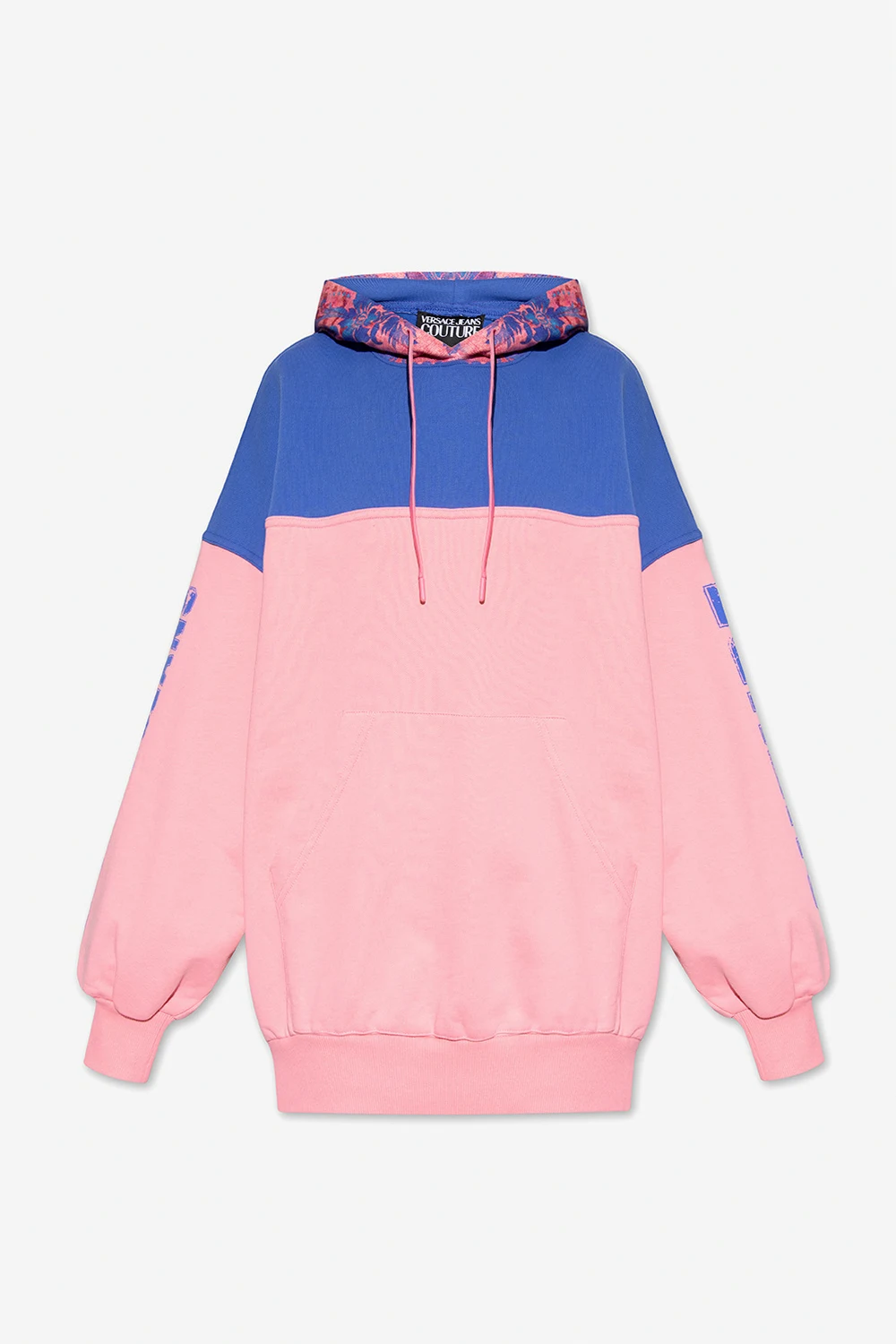 PINK Patterned hoodie