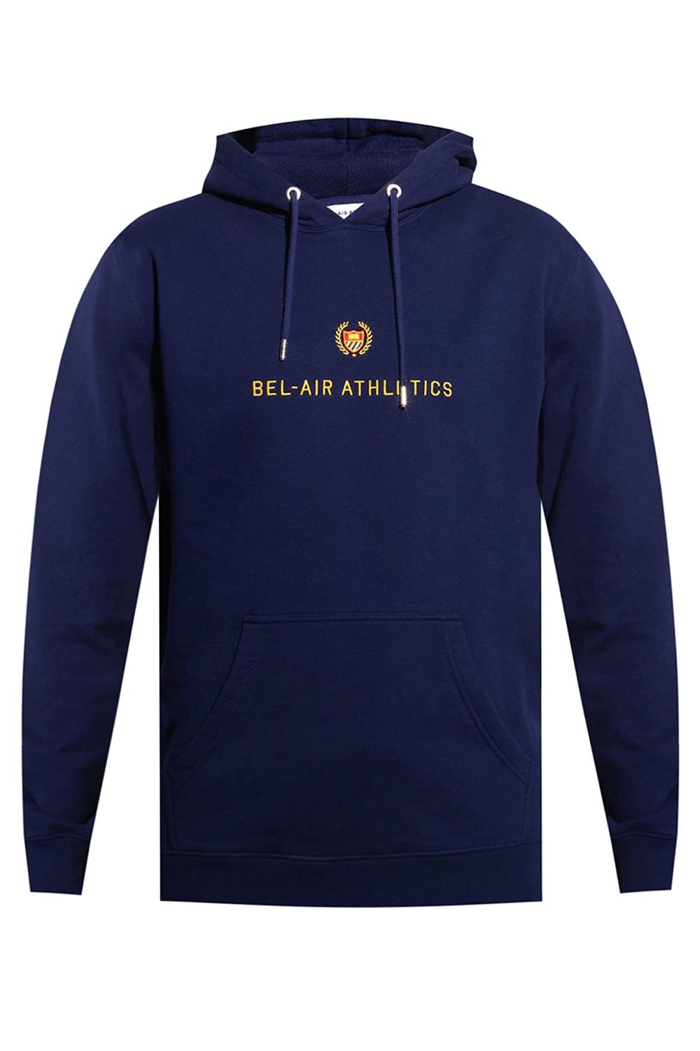 Logo-embroidered hoodie