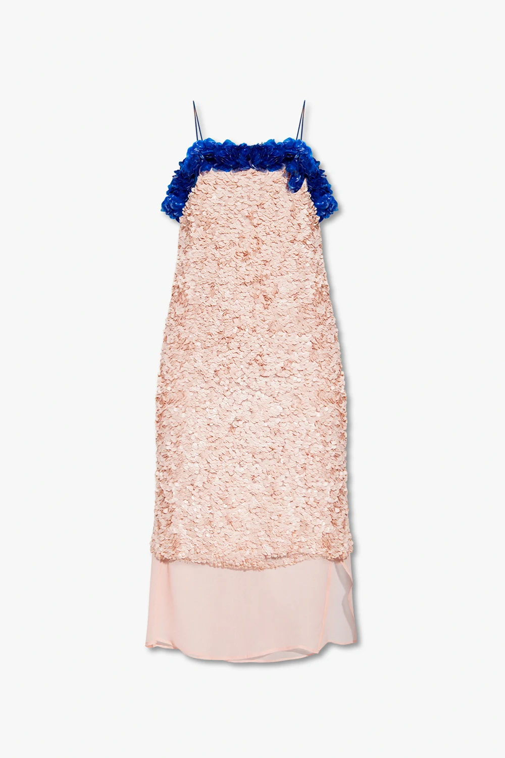 Dress with sequins