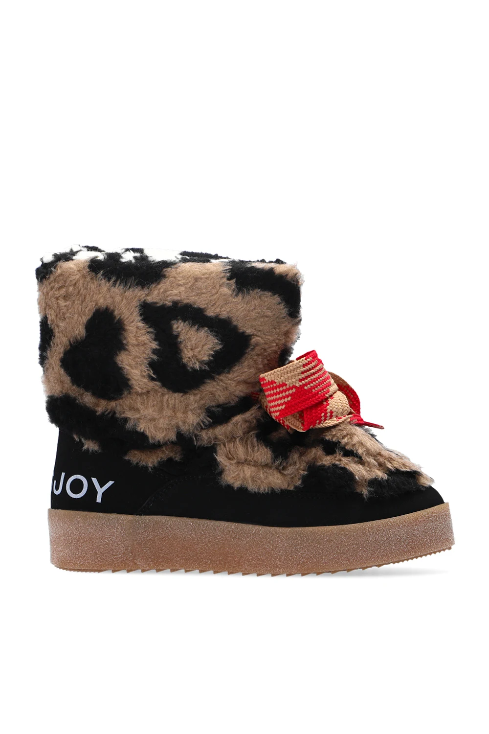 Snow boots with animal motif