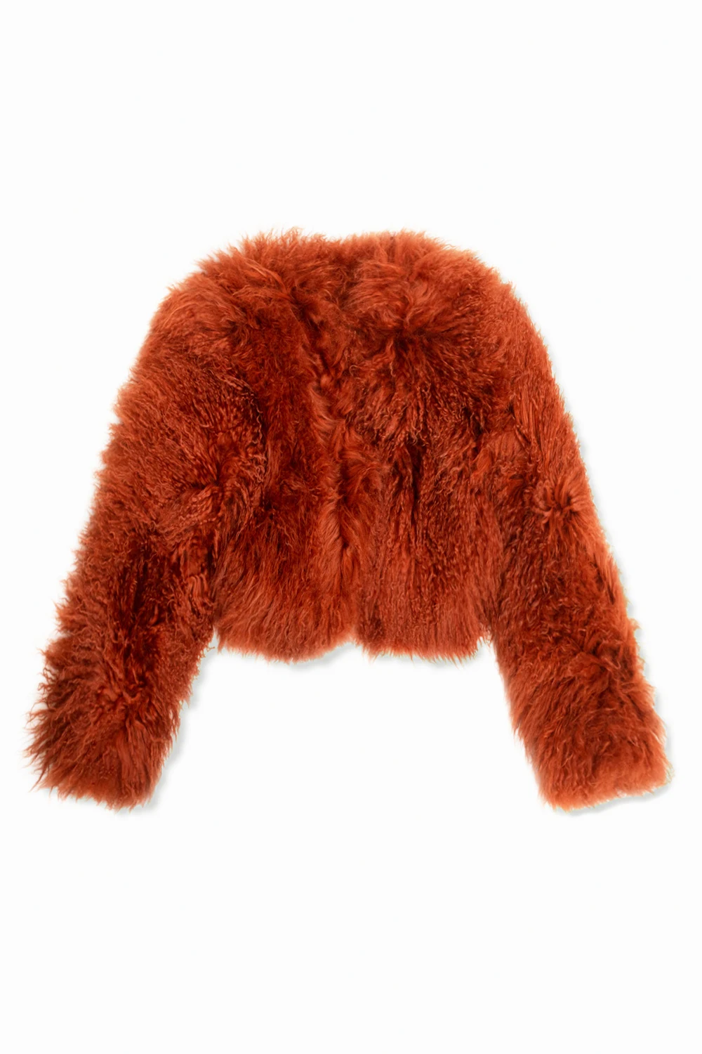 ORANGE ‘Brooke’ shearling jacket