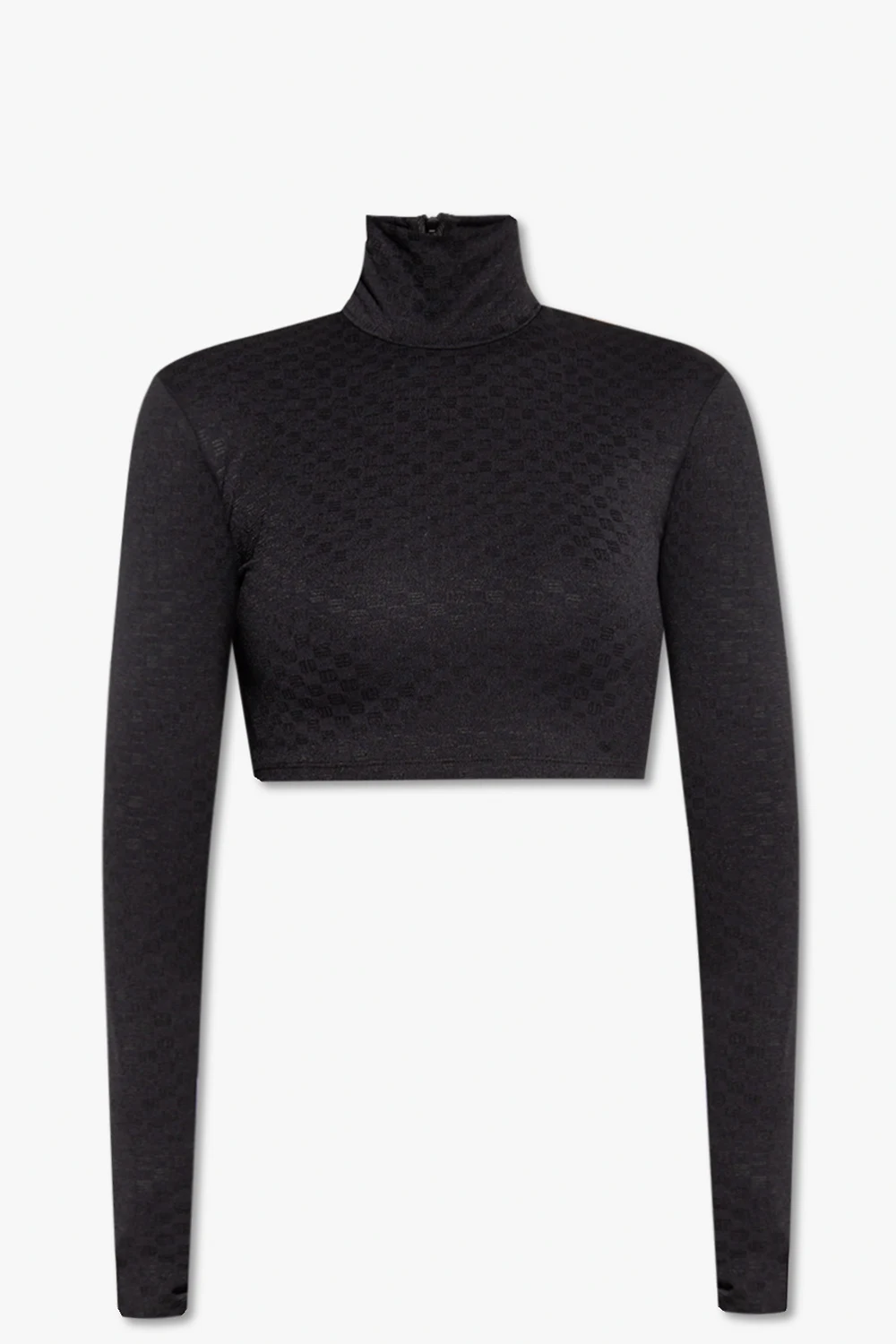 BLACK Turtleneck monogram