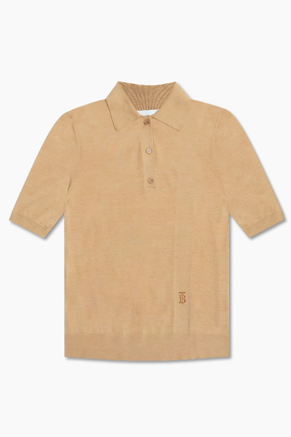 beige ‘Madeline’ wool polo shirt