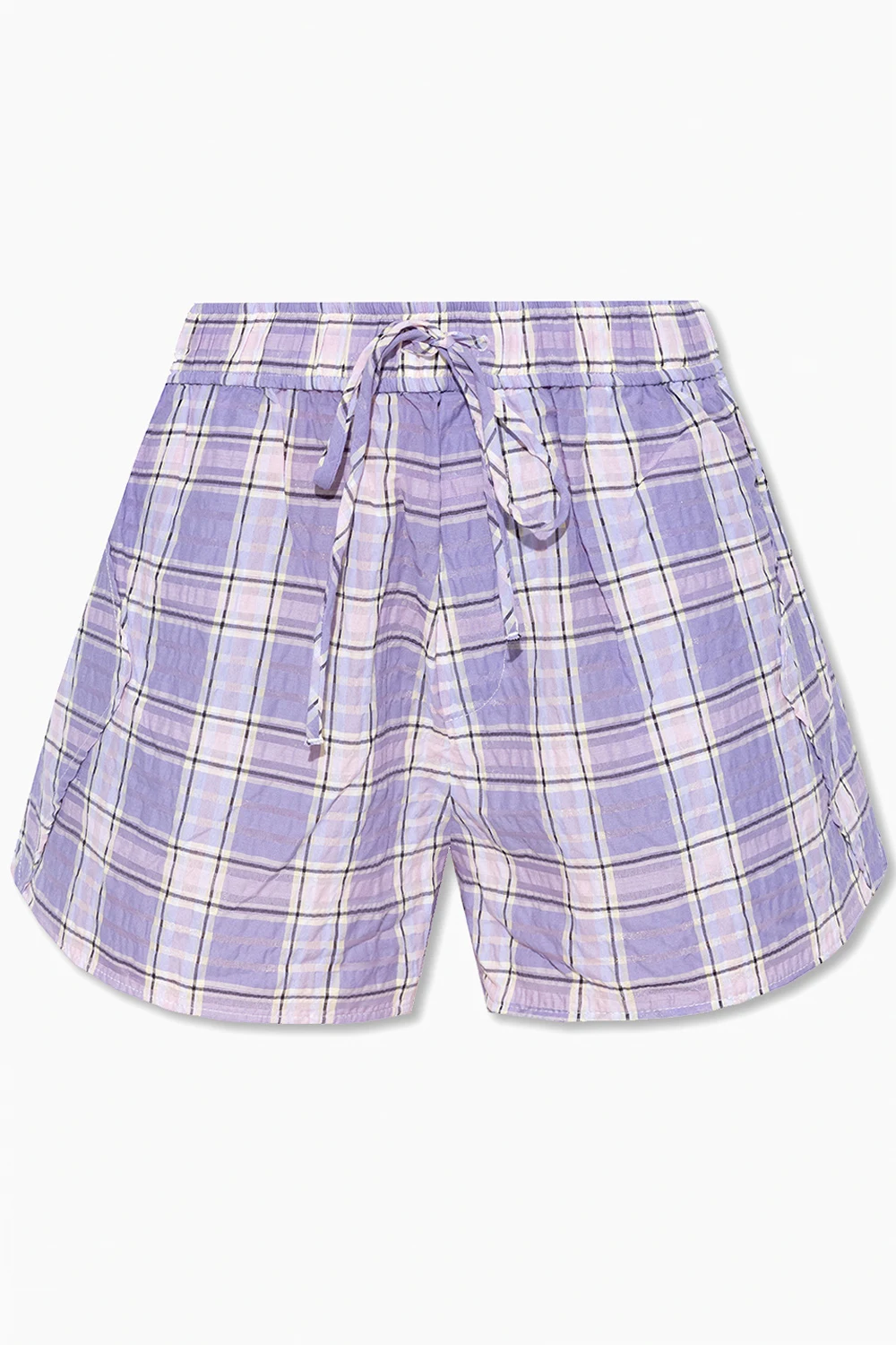 Checked shorts