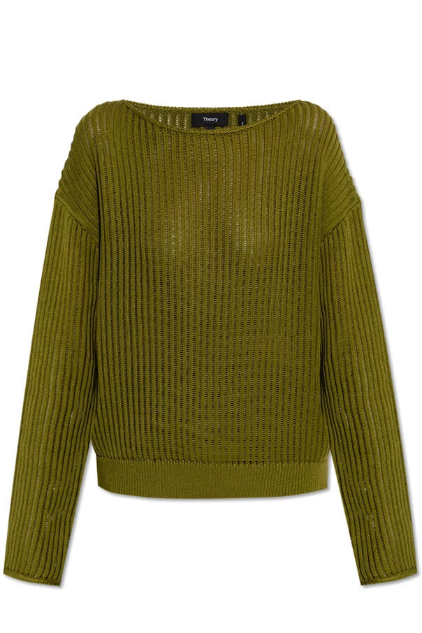 GREEN Cotton sweater