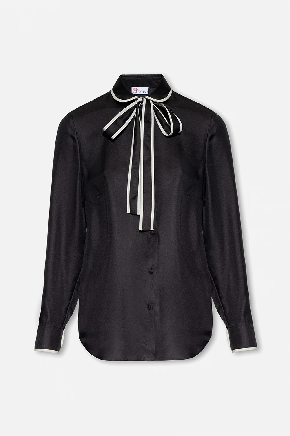 BLACK Silk shirt