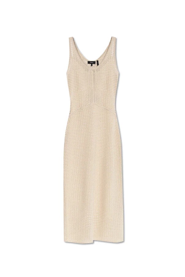 cream Strappy dress