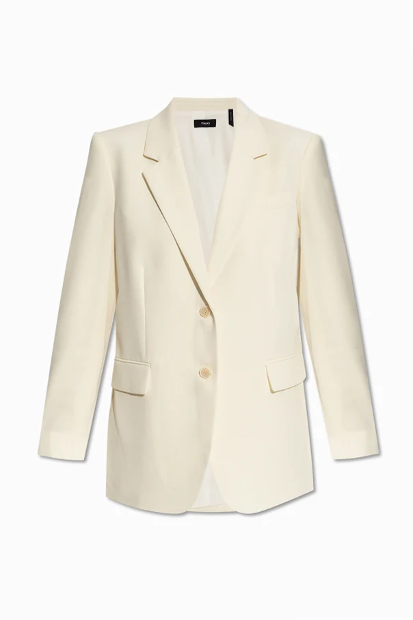 GELB Blazer mit offenen Revers