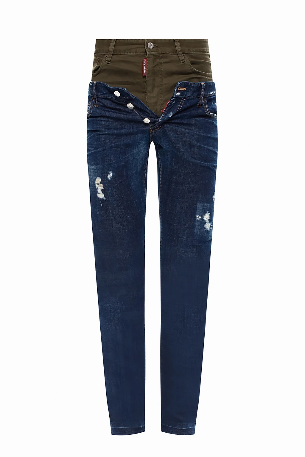 Jeansy z surowym wykończeniem 'Twin Pack Straight Leg Sharpei Jean'