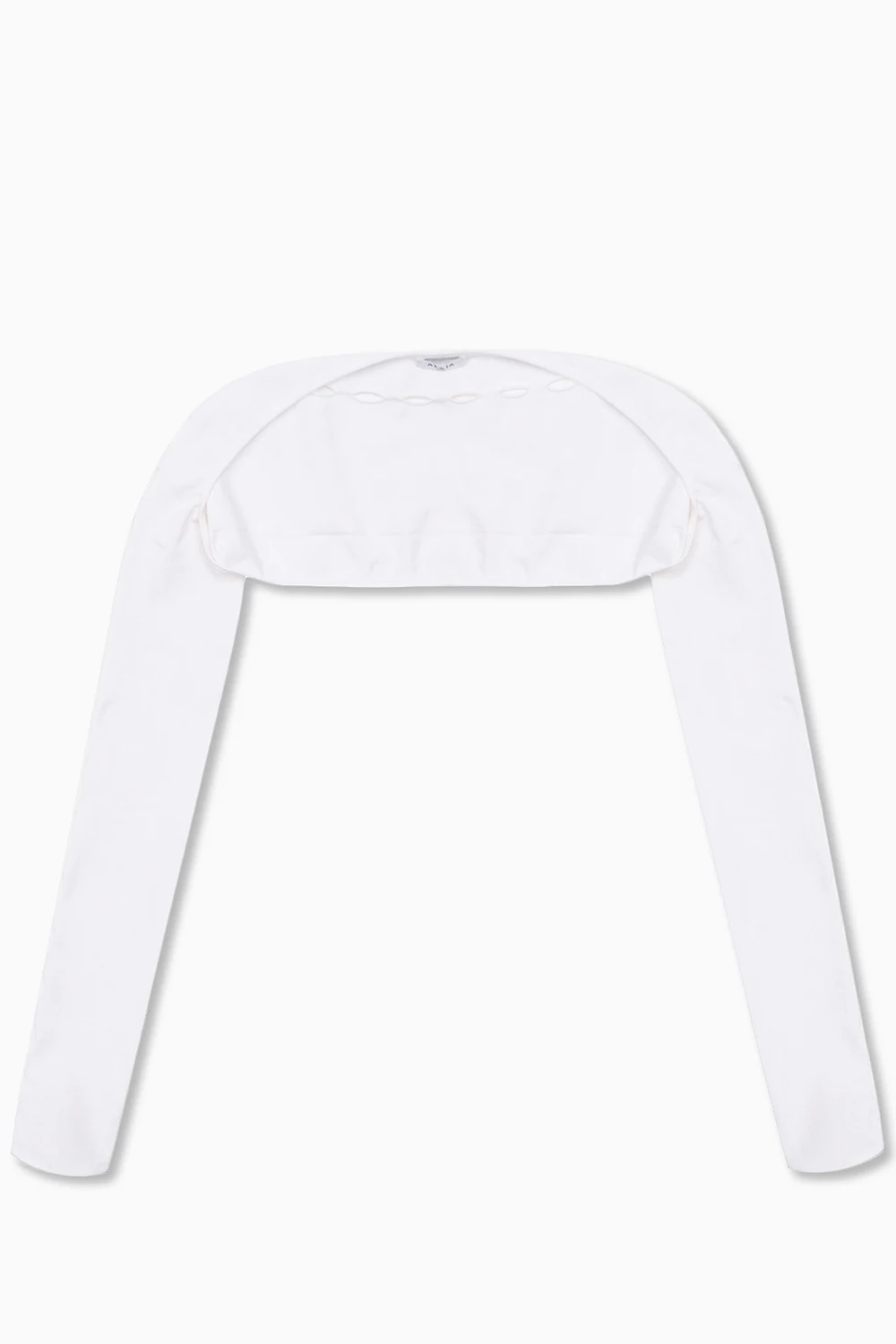Bolero with cut-outs