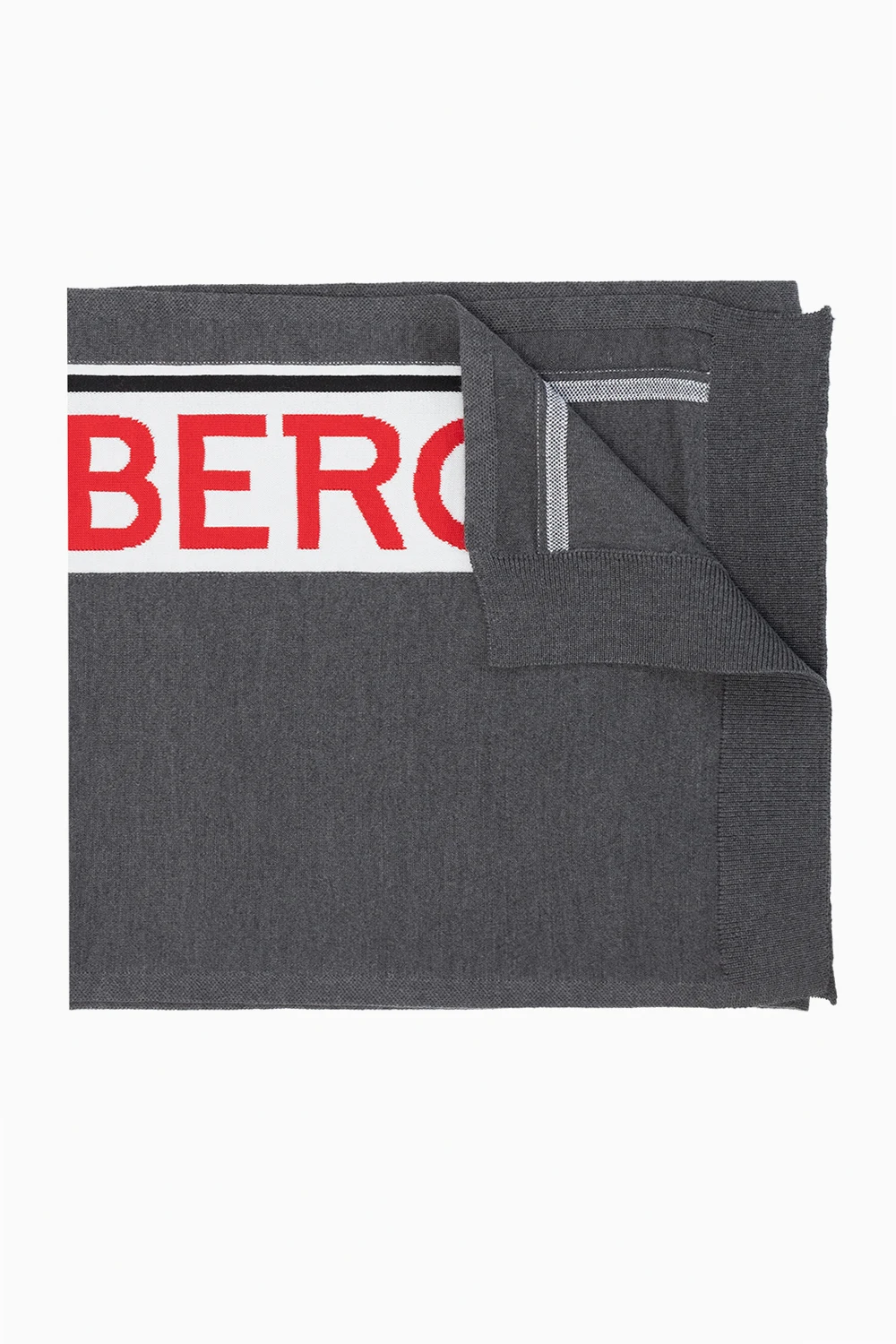 GREY Scarf with logo
