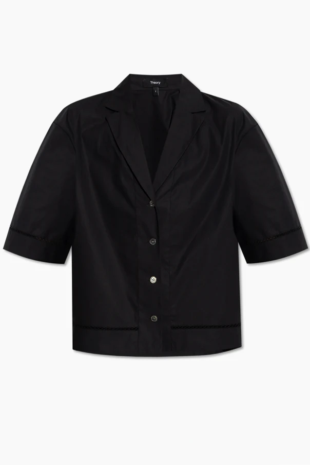 BLACK Short-sleeved shirt