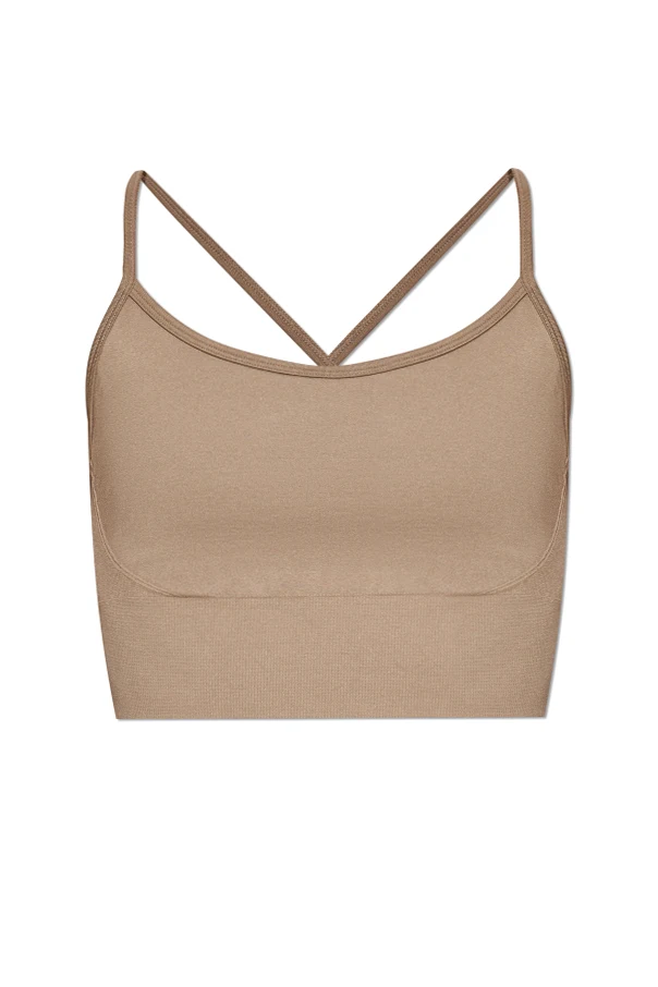beżowy Top treningowy