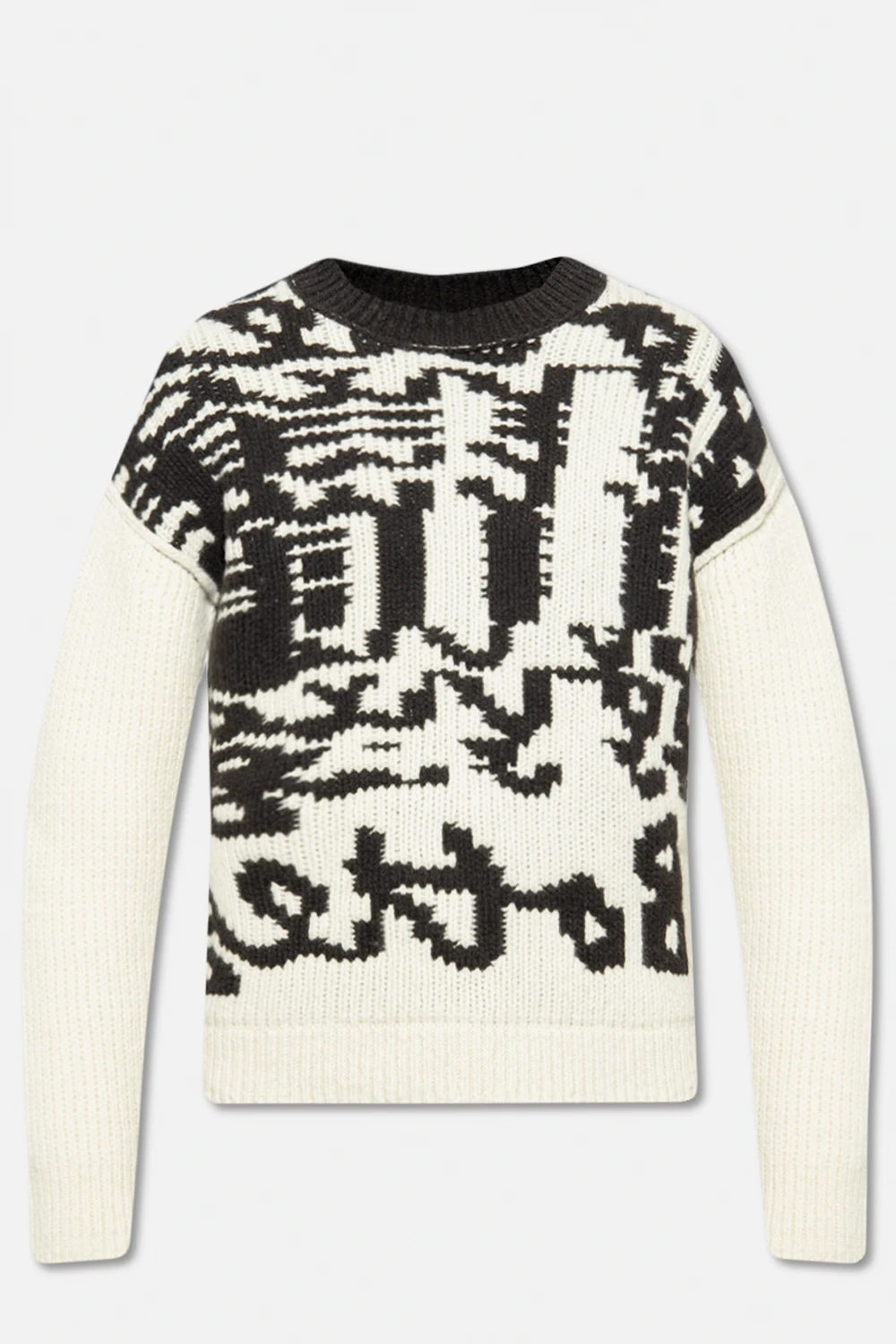 cream Wool sweater