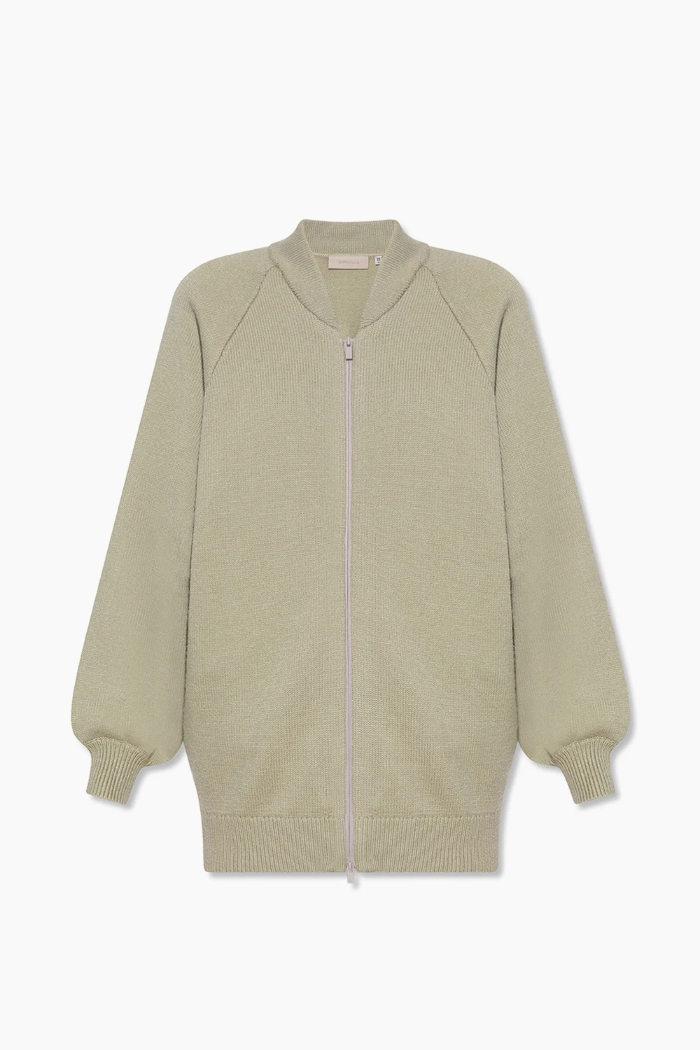 GREEN Cardigan with logo