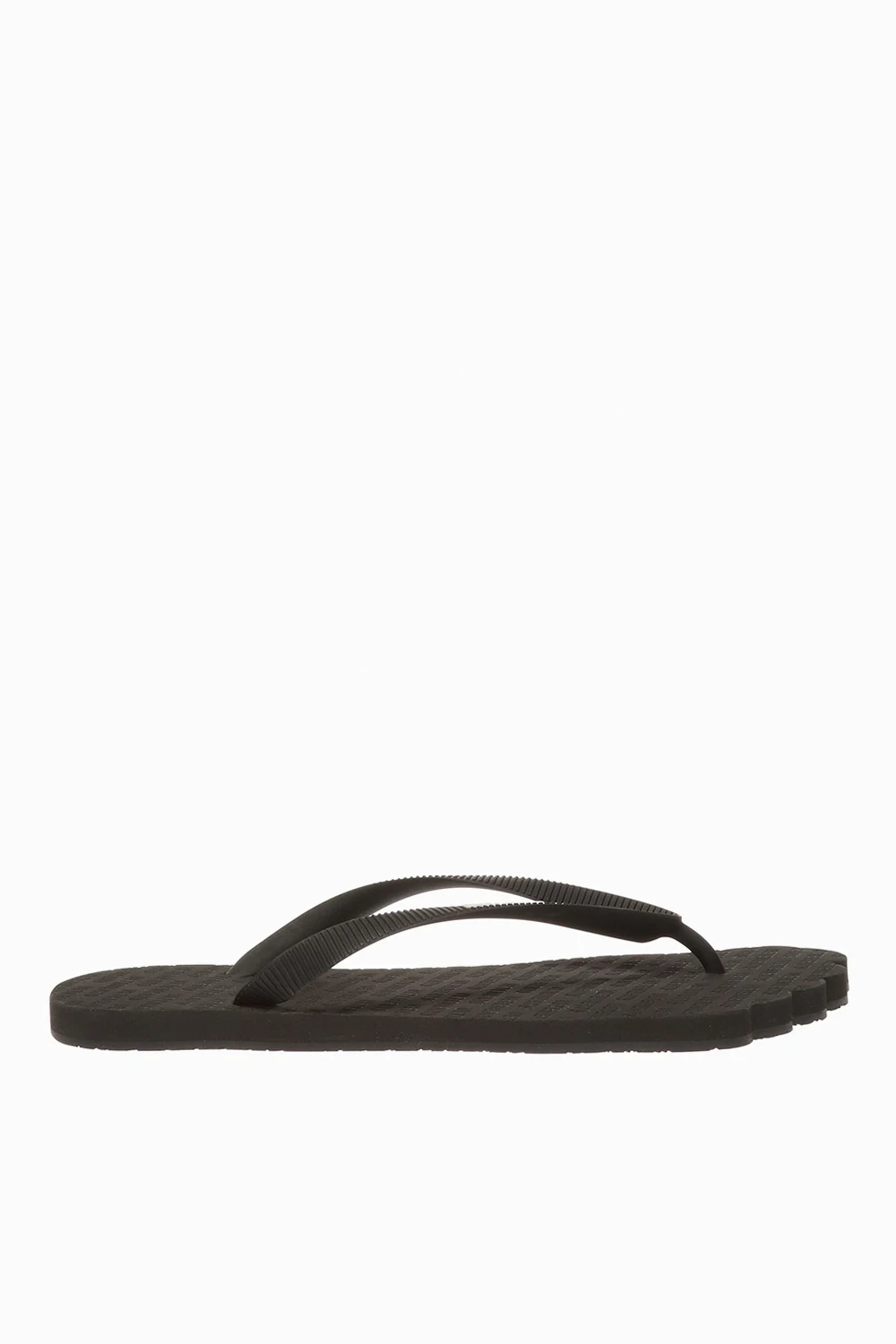 BLACK Logo flip-flops