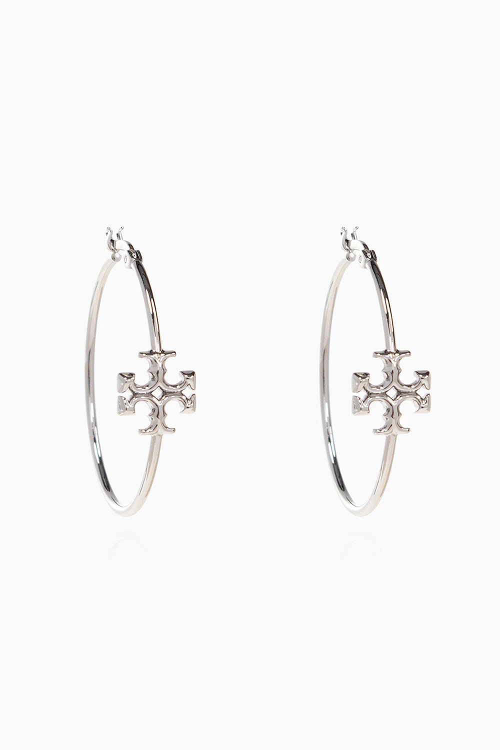 SILVER ‘Eleanor’ hoop earrings