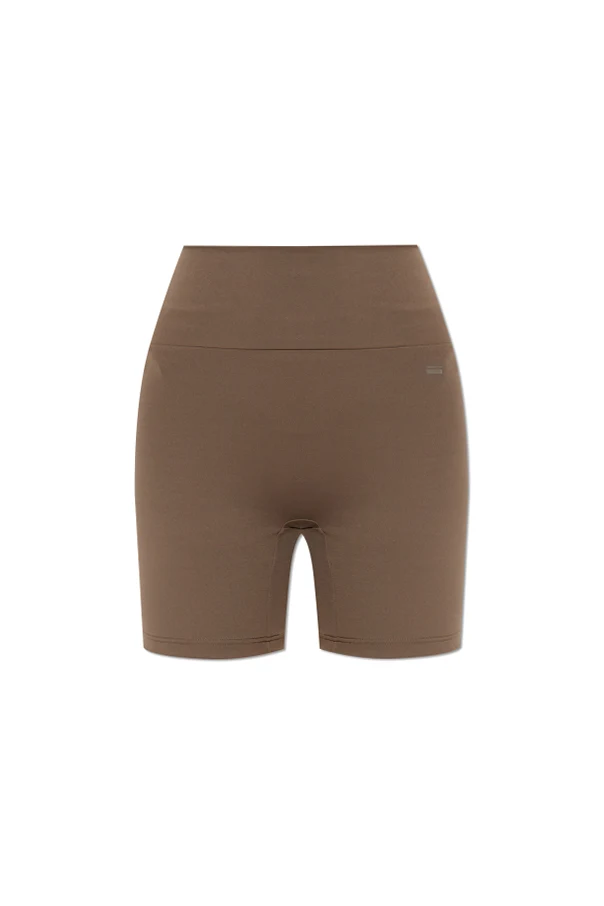 BRAUN Shorts mit Logo