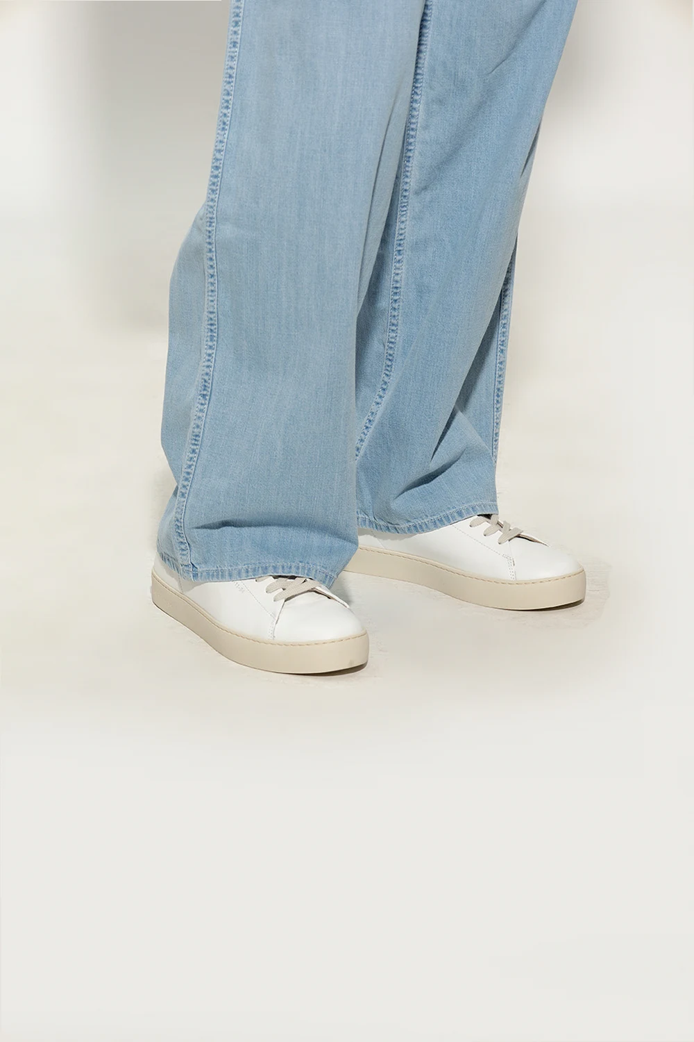 ‘Klip’ leather sneakers