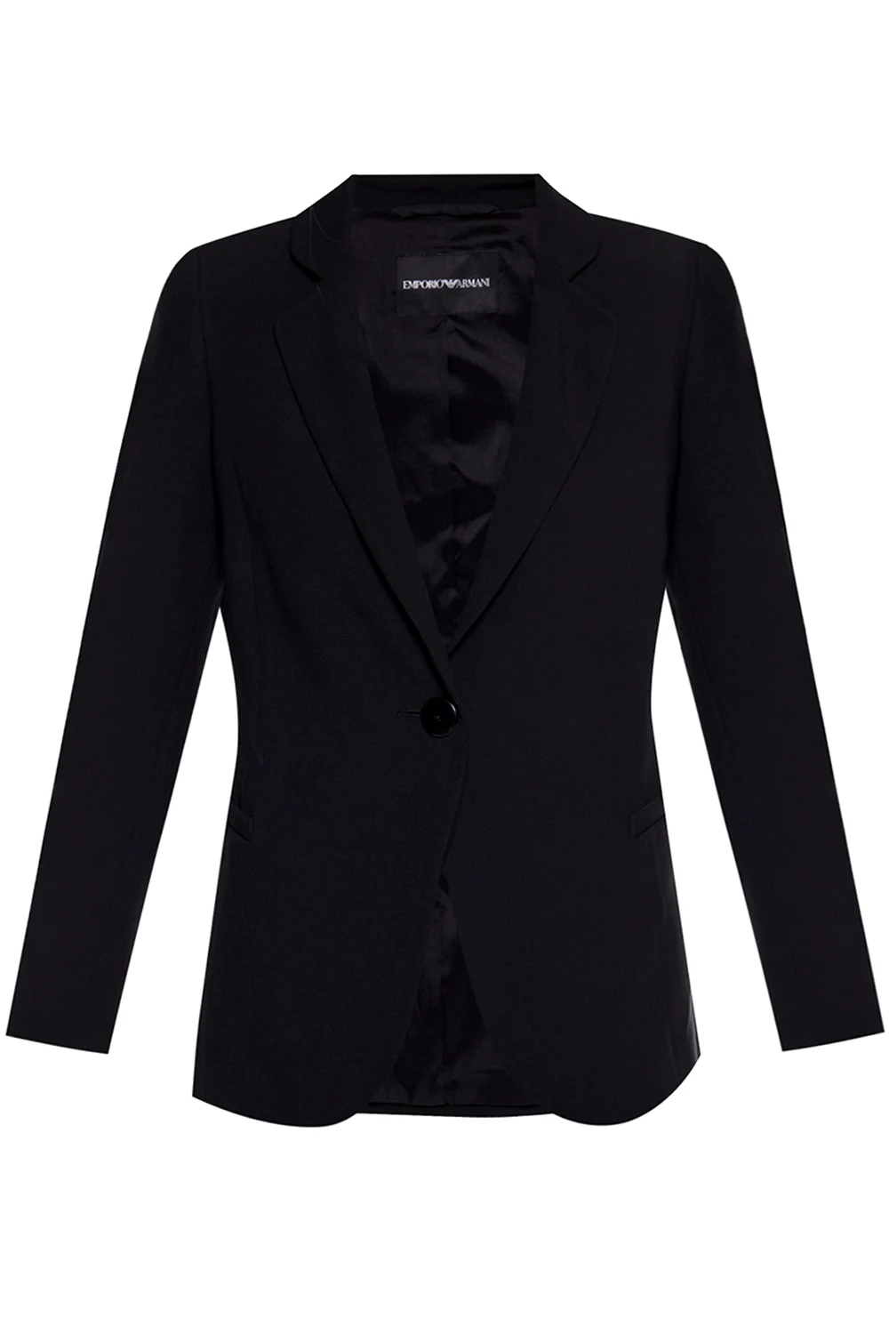 BLACK Notch lapel blazer