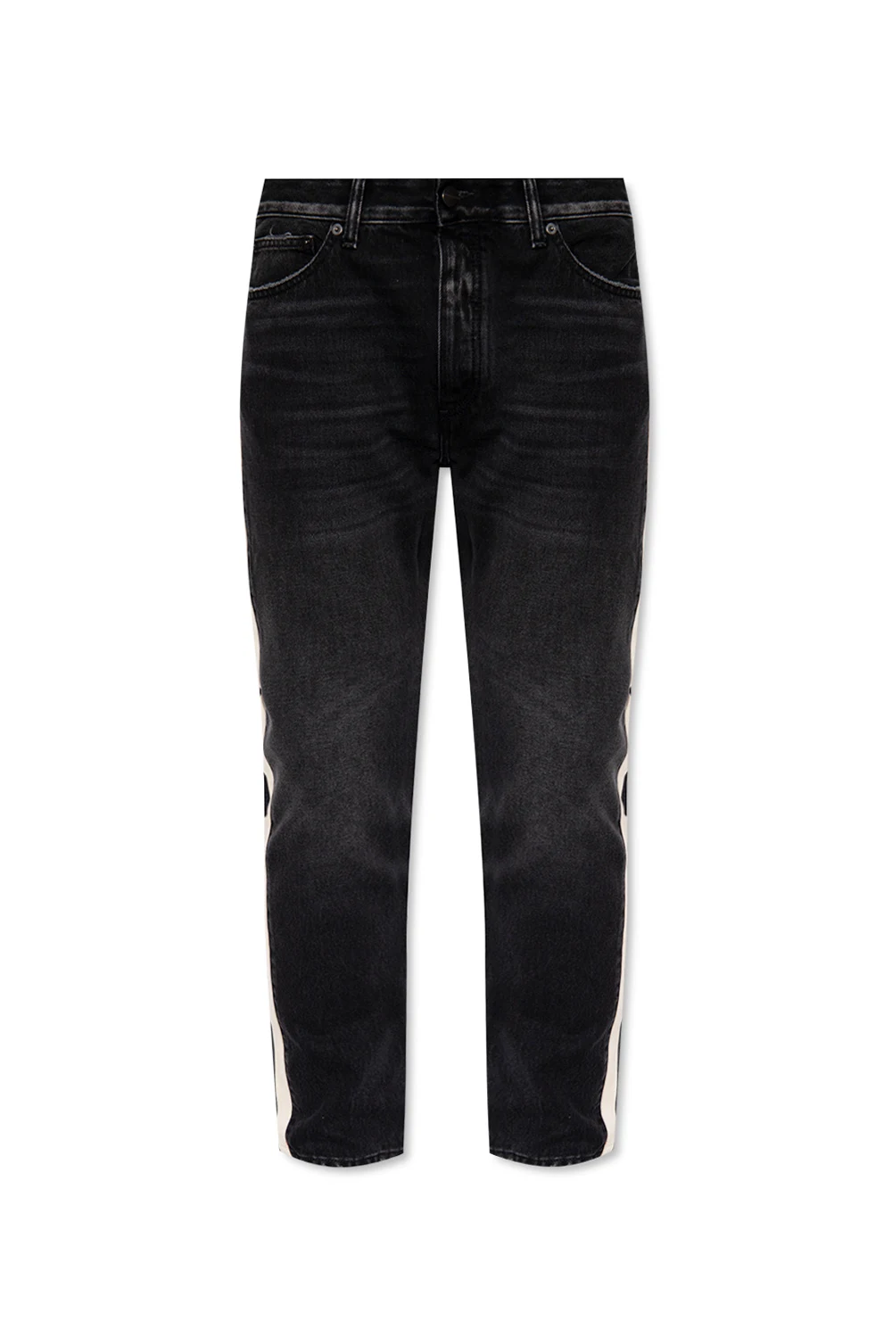 BLACK Jeans with side stripes