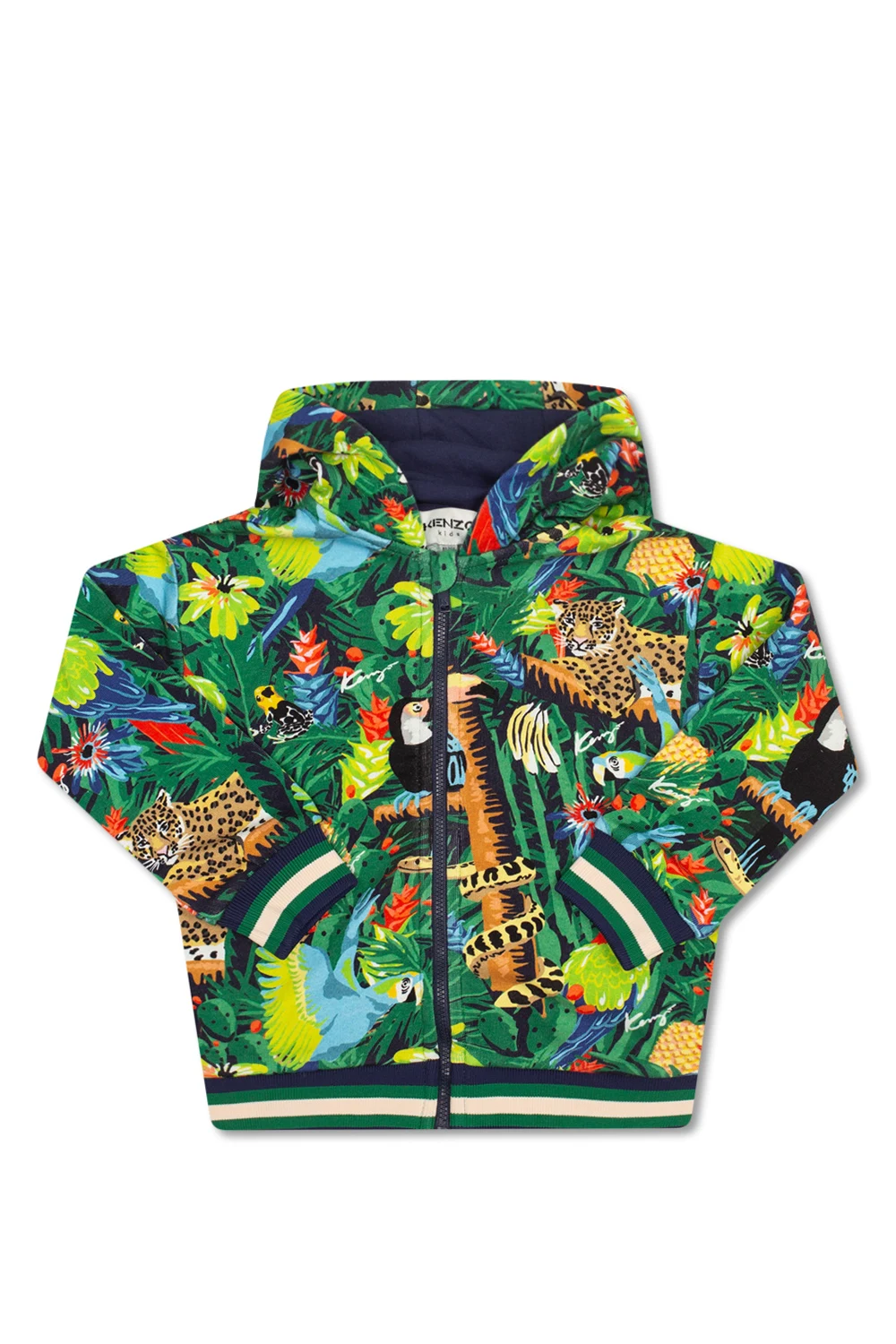 Patterned sweatshirt