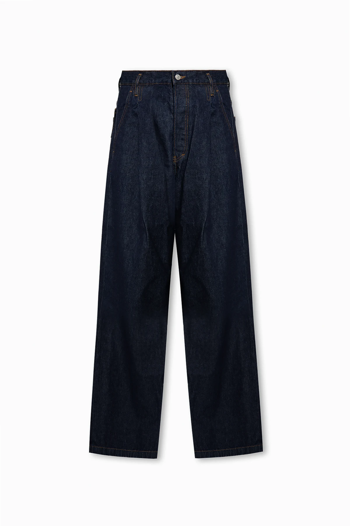 Jeans with wide legs