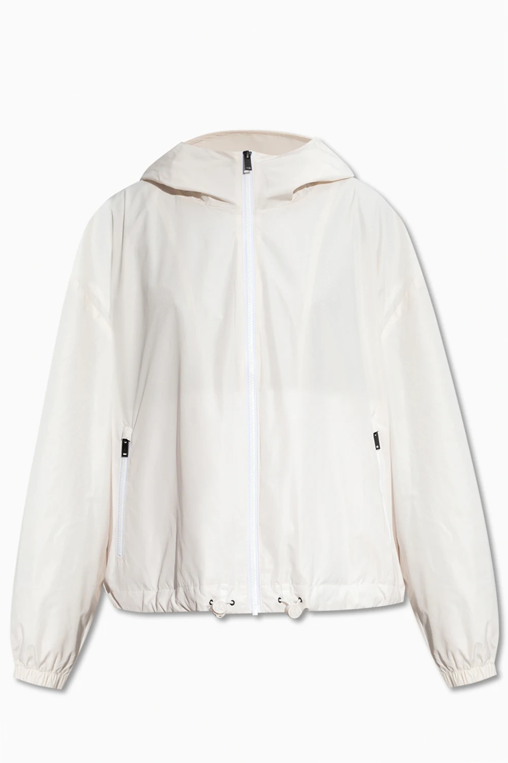 cream Hooded jacket