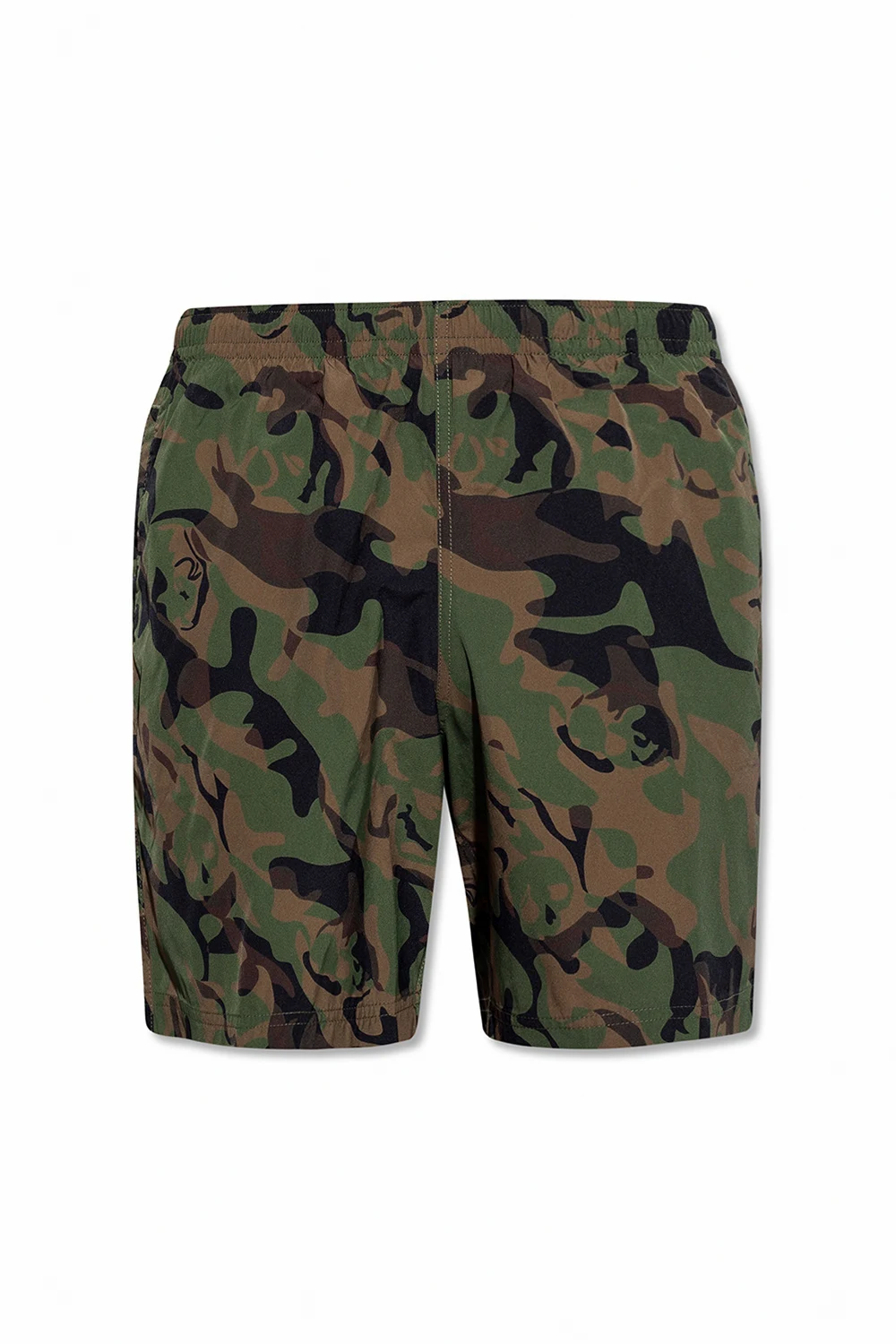 Patterned swim shorts