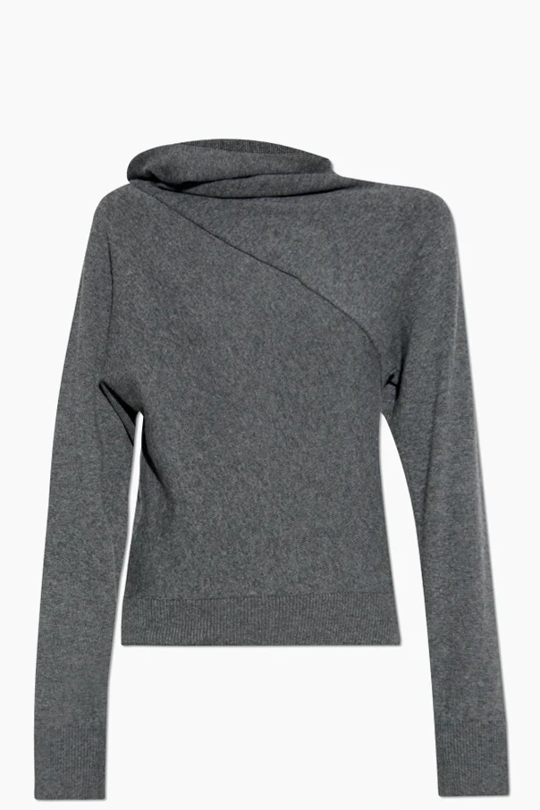 GRAU Rollkragenpullover