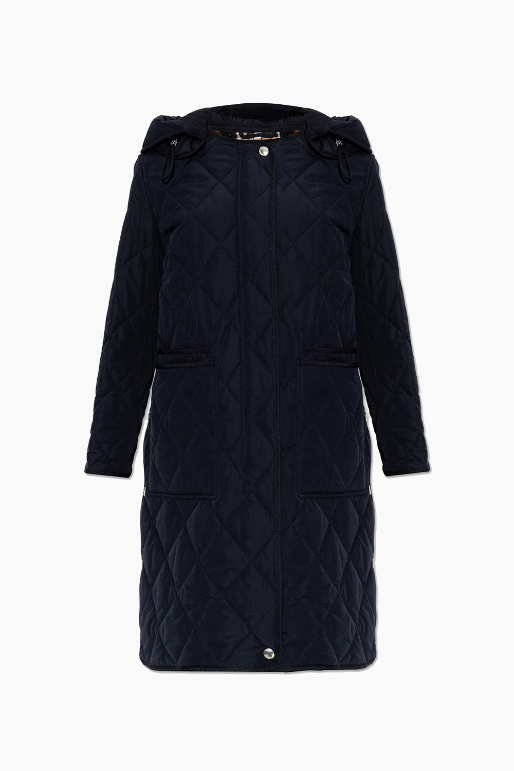 NAVY BLUE ‘Parkgate’ quilted coat