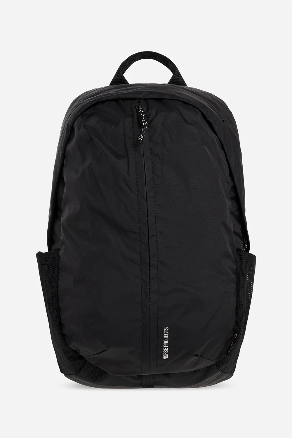 BLACK Backpack with logo