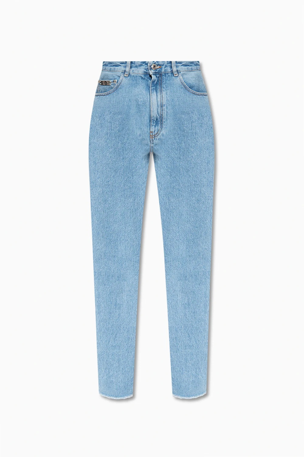 BLUE Jeans with embellished belt