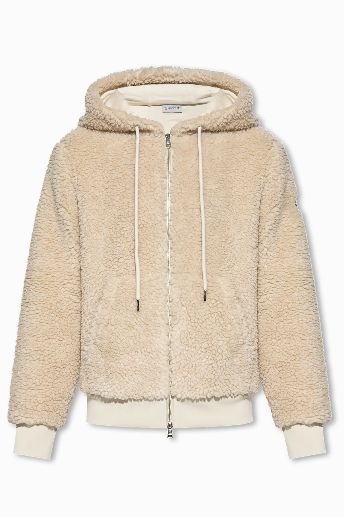 Faux fur hoodie
