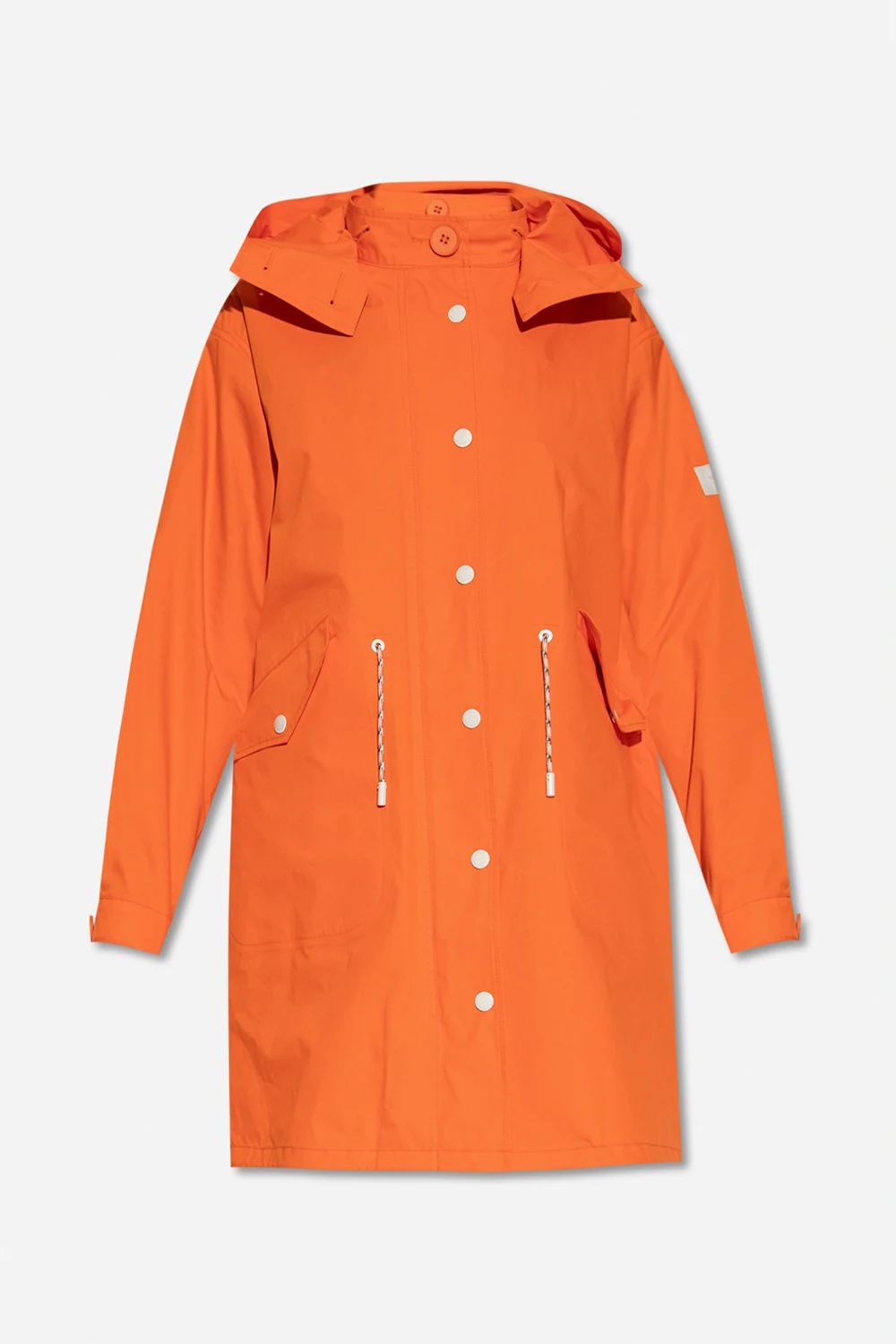 Parka z logo