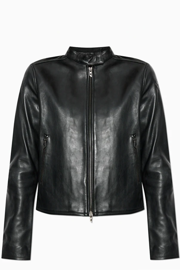 SCHWARZ Lederjacke „L-AYLA“