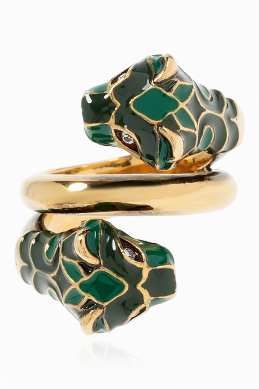 Tiger head ring