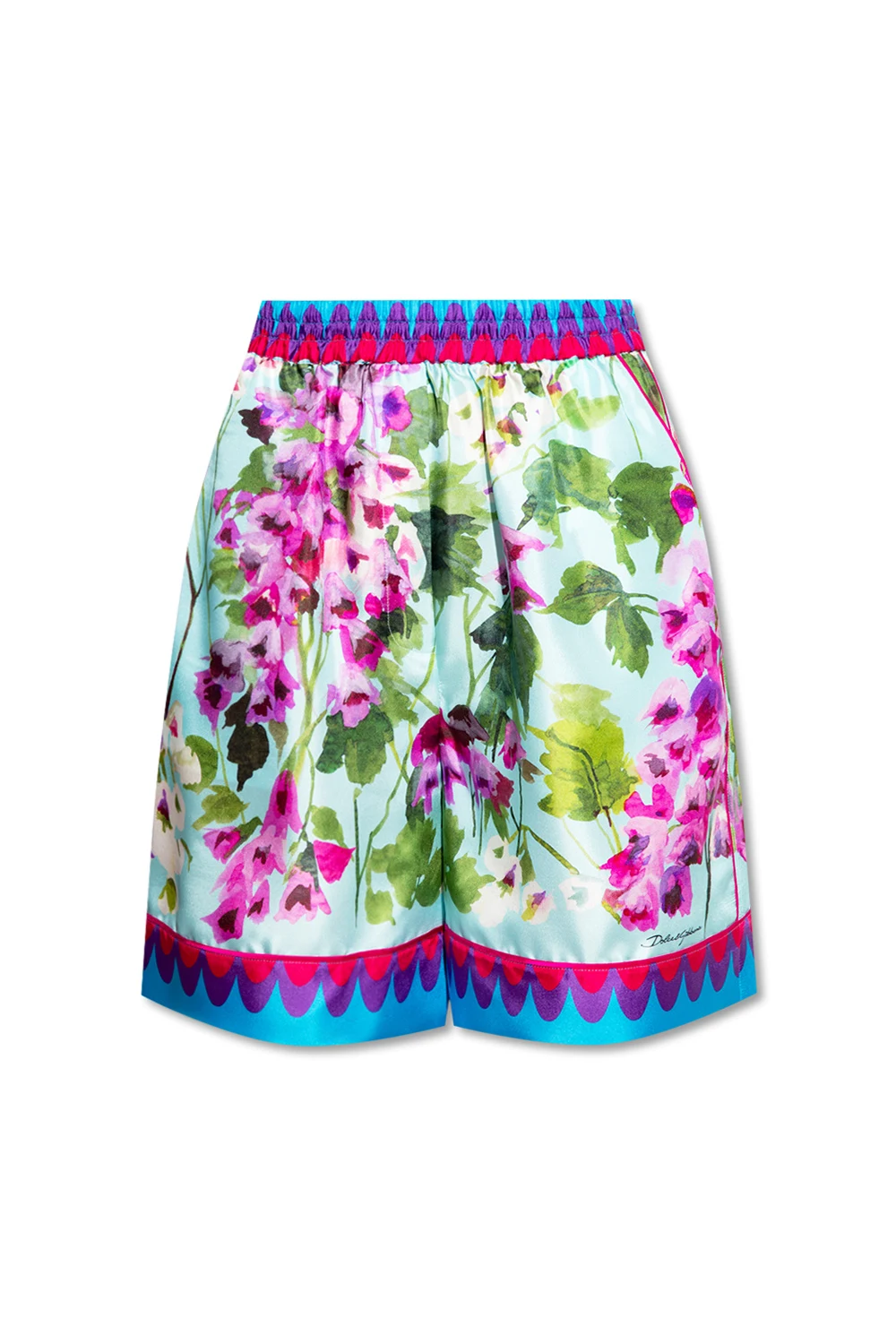 MULTICOLOUR Silk shorts
