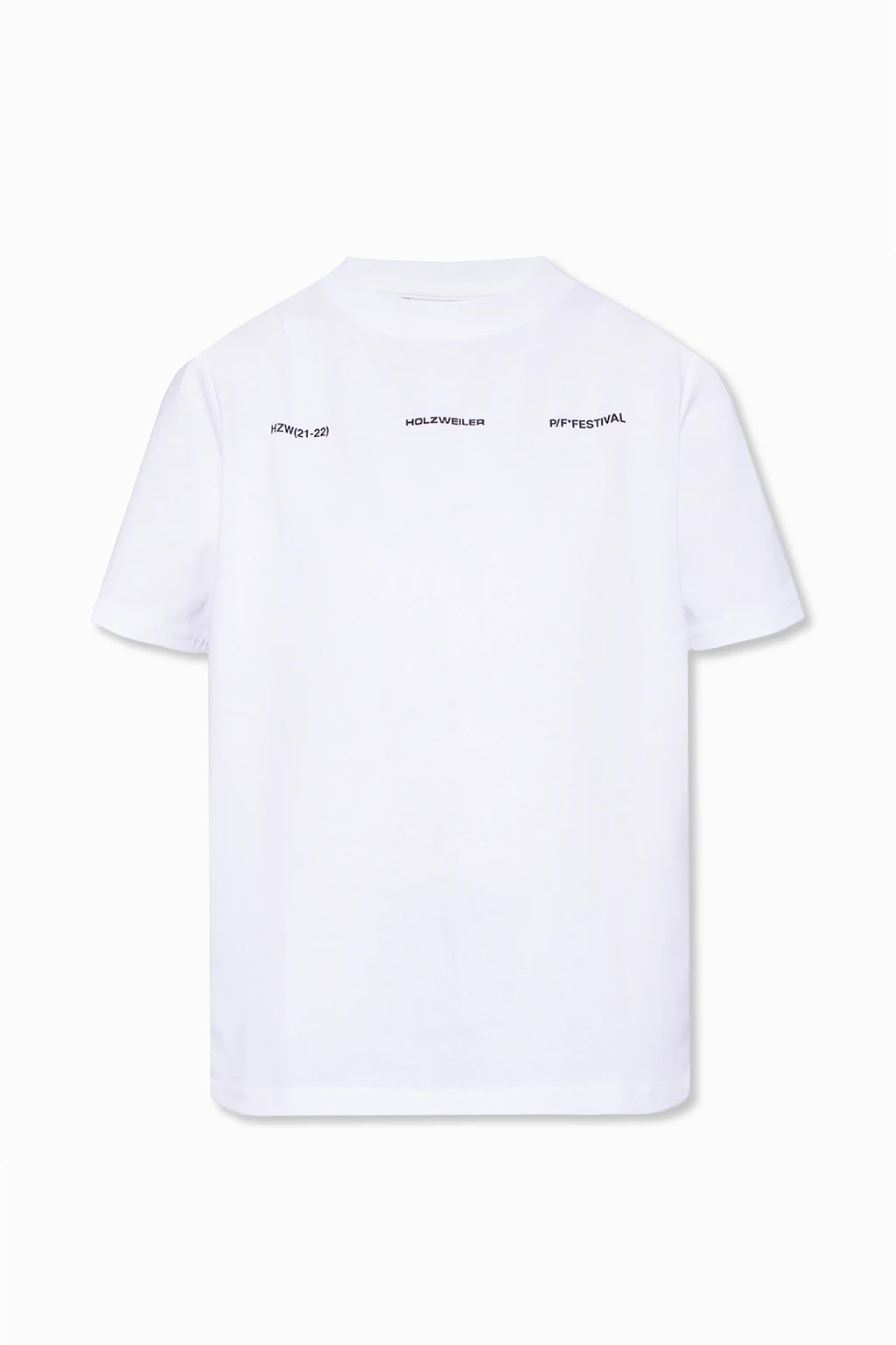 WHITE ‘W.Kjerag National’ T-shirt with logo
