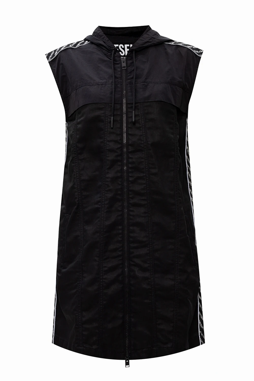 BLACK Vest with logo