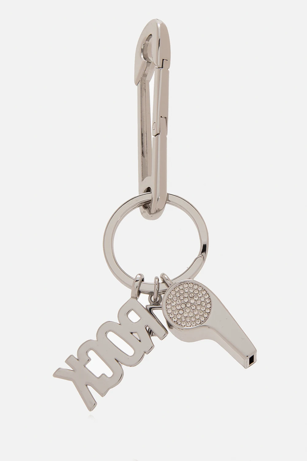 SILVER ‘Rock’ key ring
