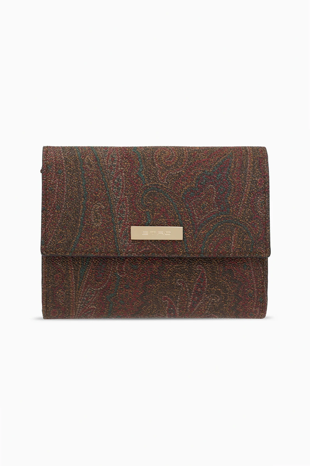 Bifold wallet with logo