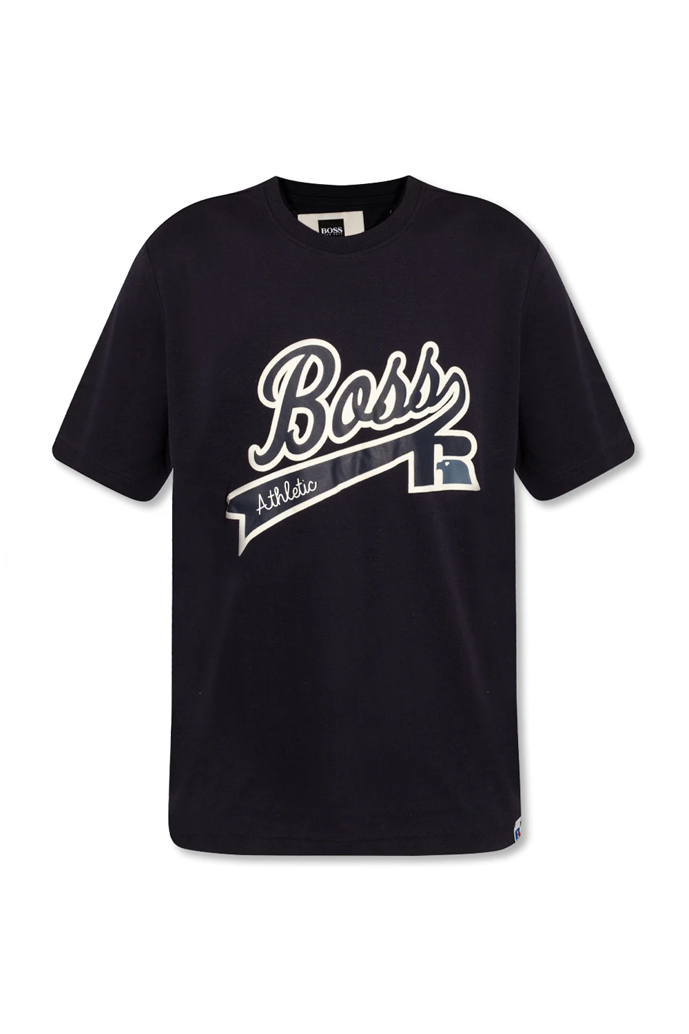 T-shirt with velvet logo