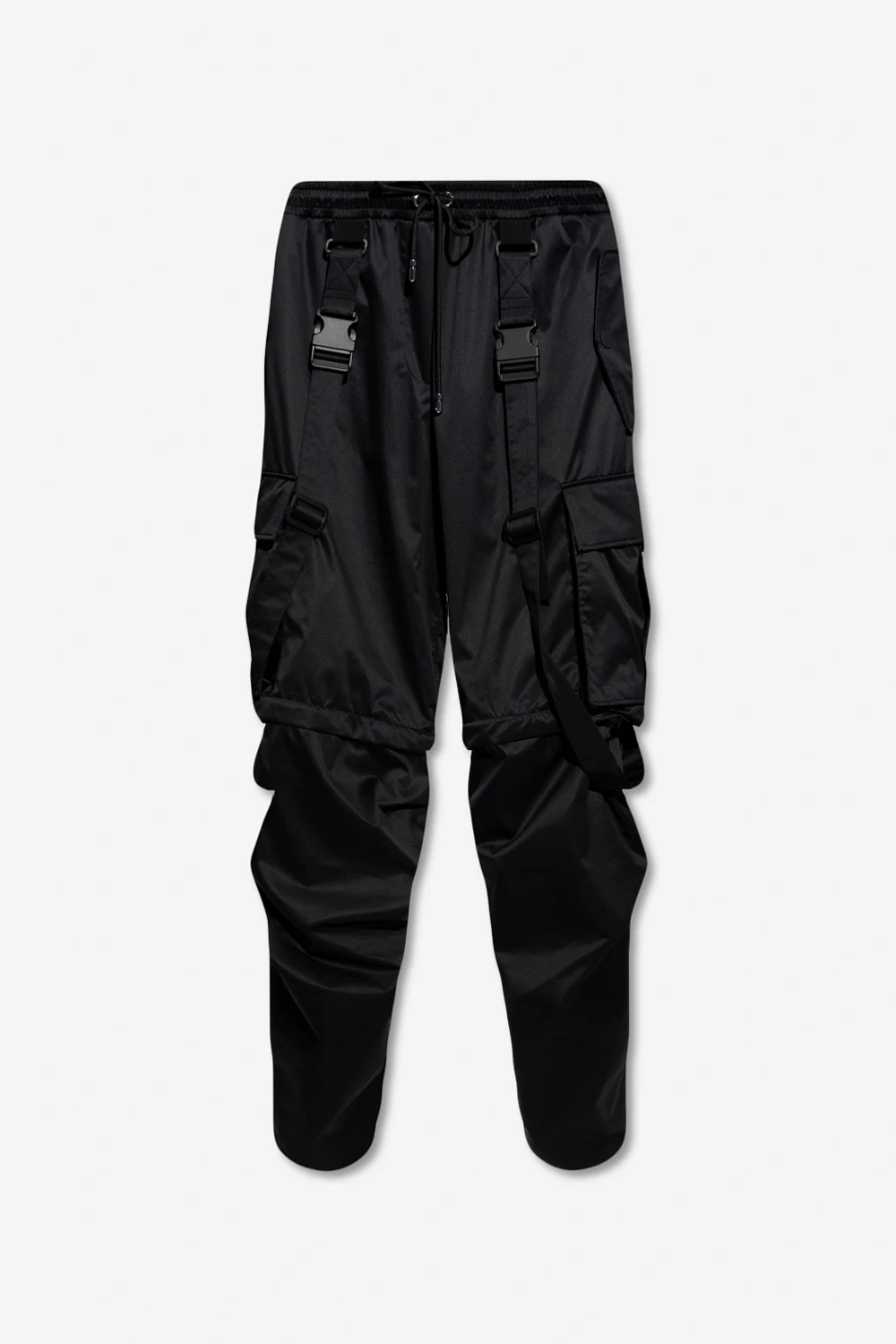 BLACK Trousers with detachable legs