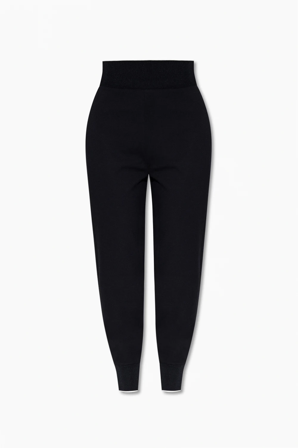 BLACK Sweatpants with logo