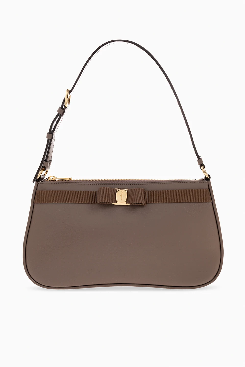 Shoulder bag with logo