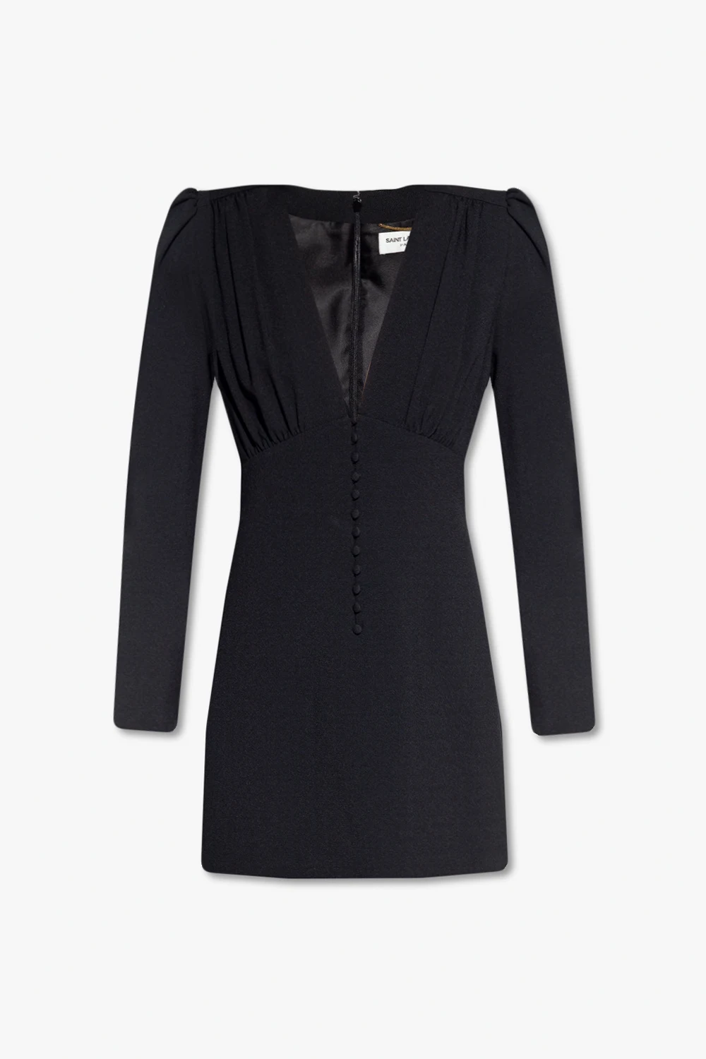 Dress with buttons