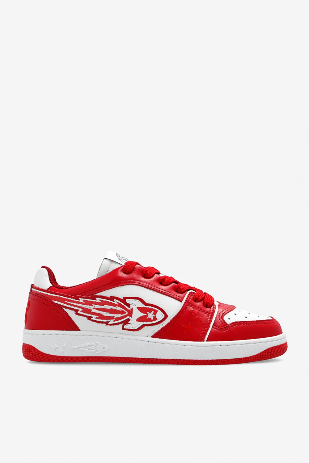 RED ‘EJ Rocket Low’ sneakers
