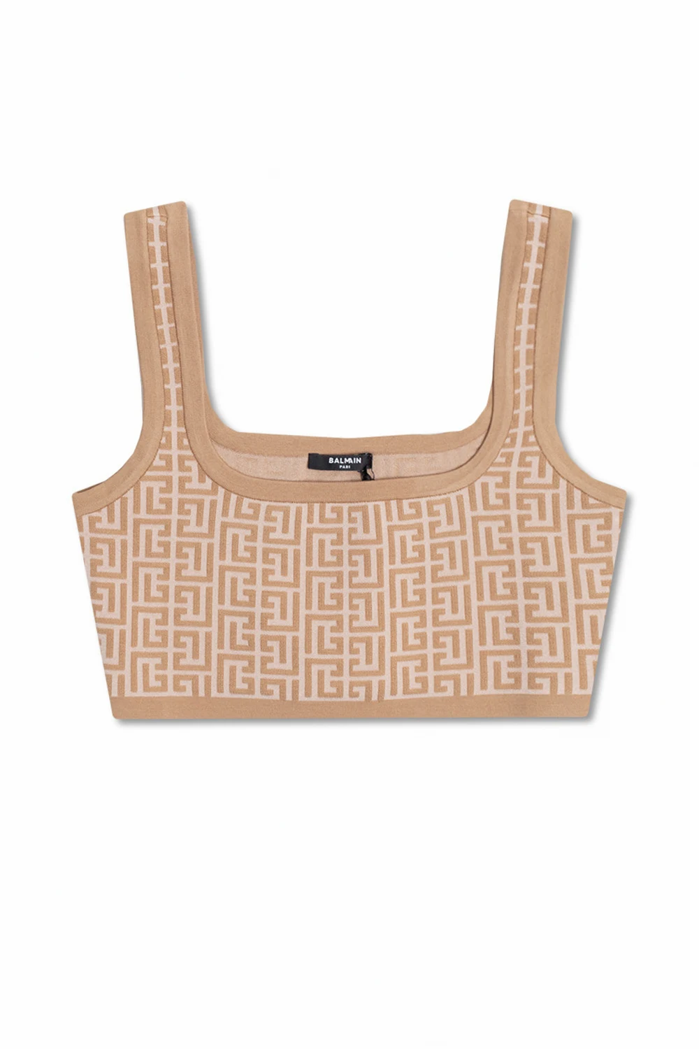 Krótki top z monogramem