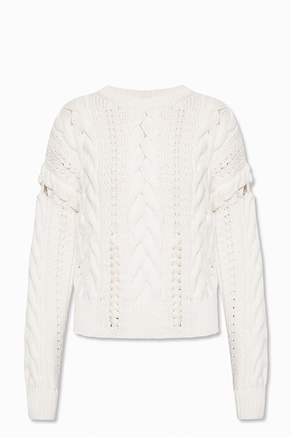 Pleciony sweter